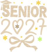 Senior 2027 Flowers - Senior DTF Transfers