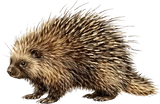 North American Porcupine - Animals DTF Transfers