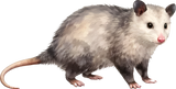 Virginia Opossum - Animals DTF Transfers