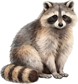 Raccoon - Animals DTF Transfers