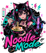 Noodle Mode - Anime DTF Transfers