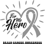 For My Hero - Brain Cancer DTF Transfers