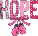 Hope - Breast Cancer DTF Transfers