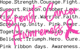 Breast Cancer Awareness B&W - Breast Cancer DTF Transfers