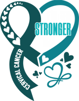 You Are Stronger Than Cervical Cancer - Cervical Cancer DTF Transfers
