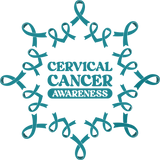 Cervical Cancer Awareness, Ribbons - Cervical Cancer DTF Transfers