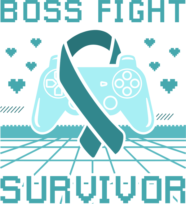 Boss Fight Survivor - Cervical Cancer DTF Transfers