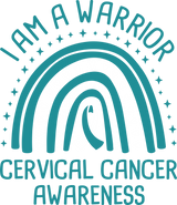 I Am A Warrior - Cervical Cancer DTF Transfers