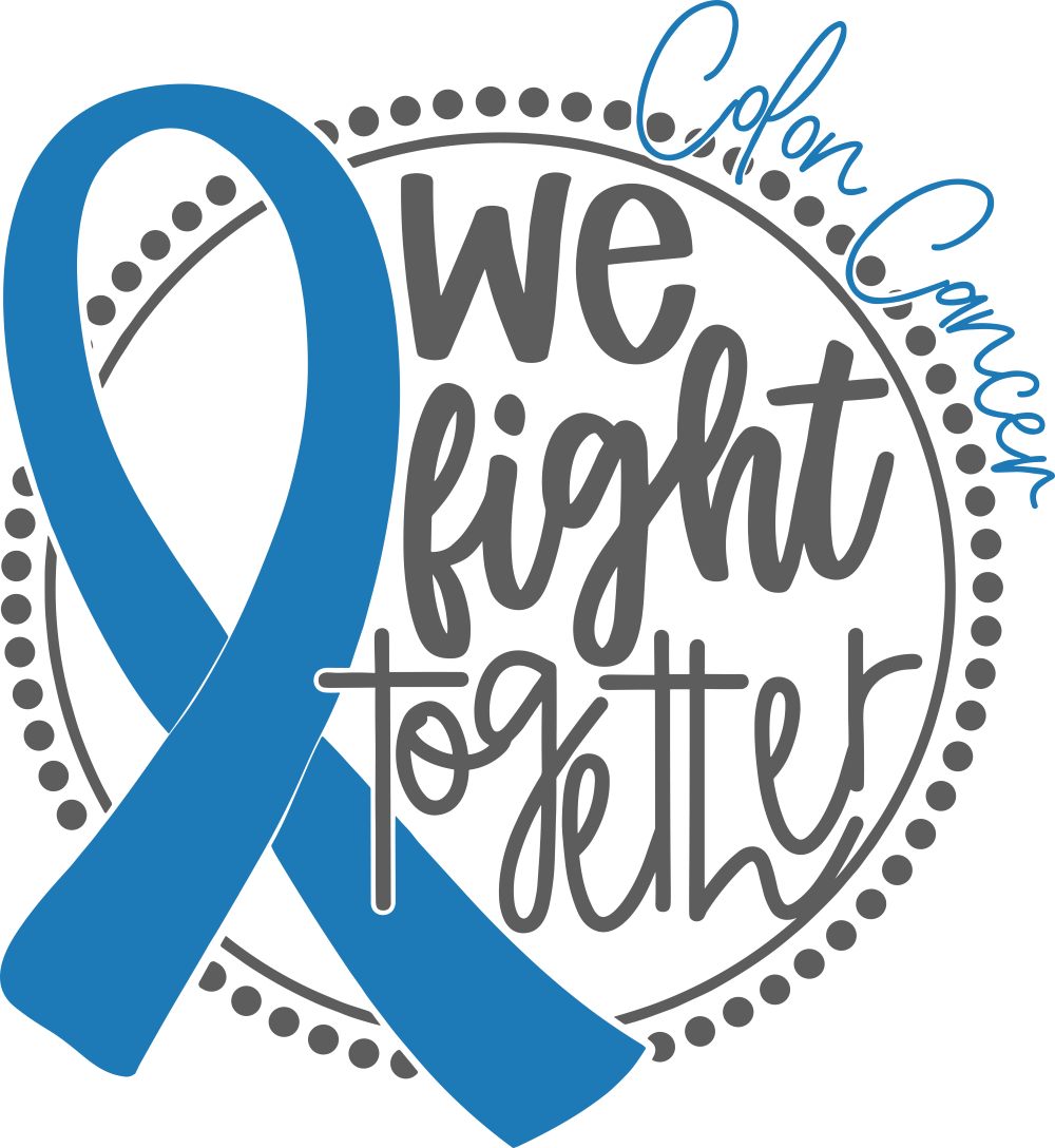 We Fight Together - Colon Cancer DTF Transfers