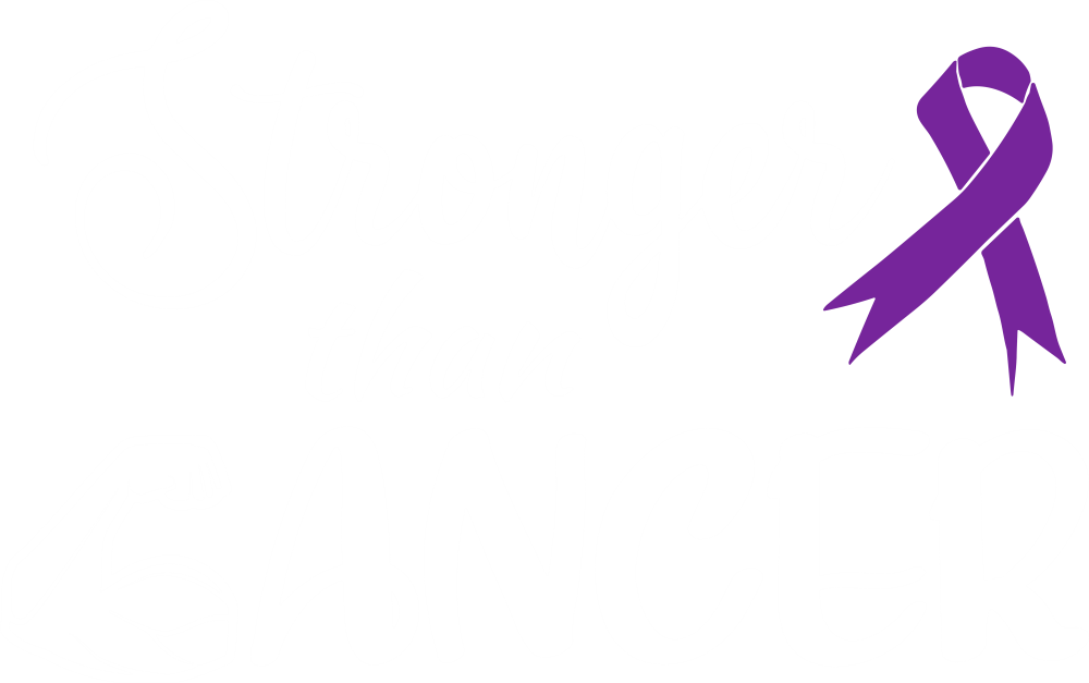 Stronger Than Cancer B&W - Hodgkin's Lymphoma Cancer DTF Transfers