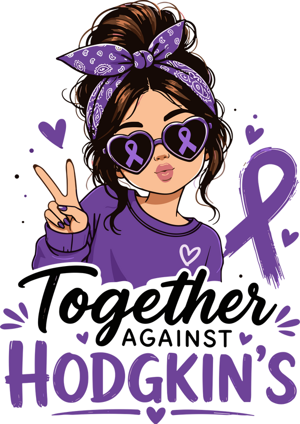 Together Against Hodgkin's - Hodgkin's Lymphoma Cancer DTF Transfers
