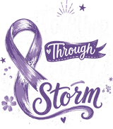 Together Through Every Storm - Hodgkin's Lymphoma Cancer DTF Transfers