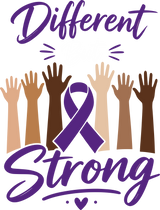 Different But Strong - Hodgkin's Lymphoma Cancer DTF Transfers