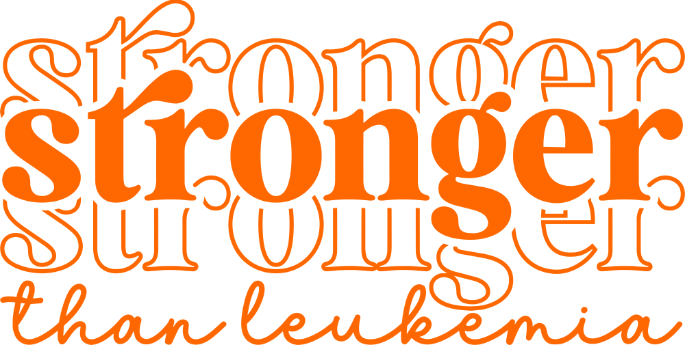 Stronger Than Leukemia, 3 Colors - Leukemia DTF Transfers