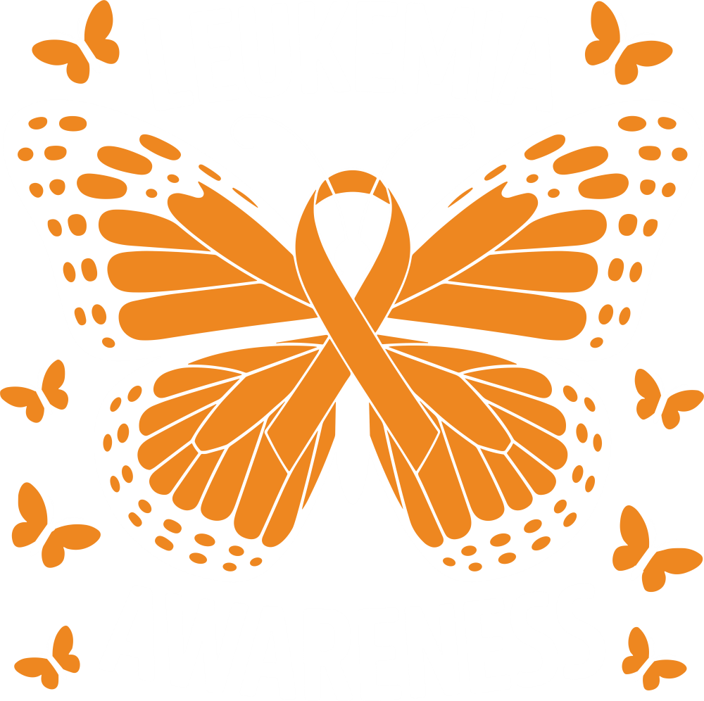 Leukemia Awareness, Butterfly - Leukemia DTF Transfers