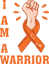 I Am A Warrior - Leukemia DTF Transfers