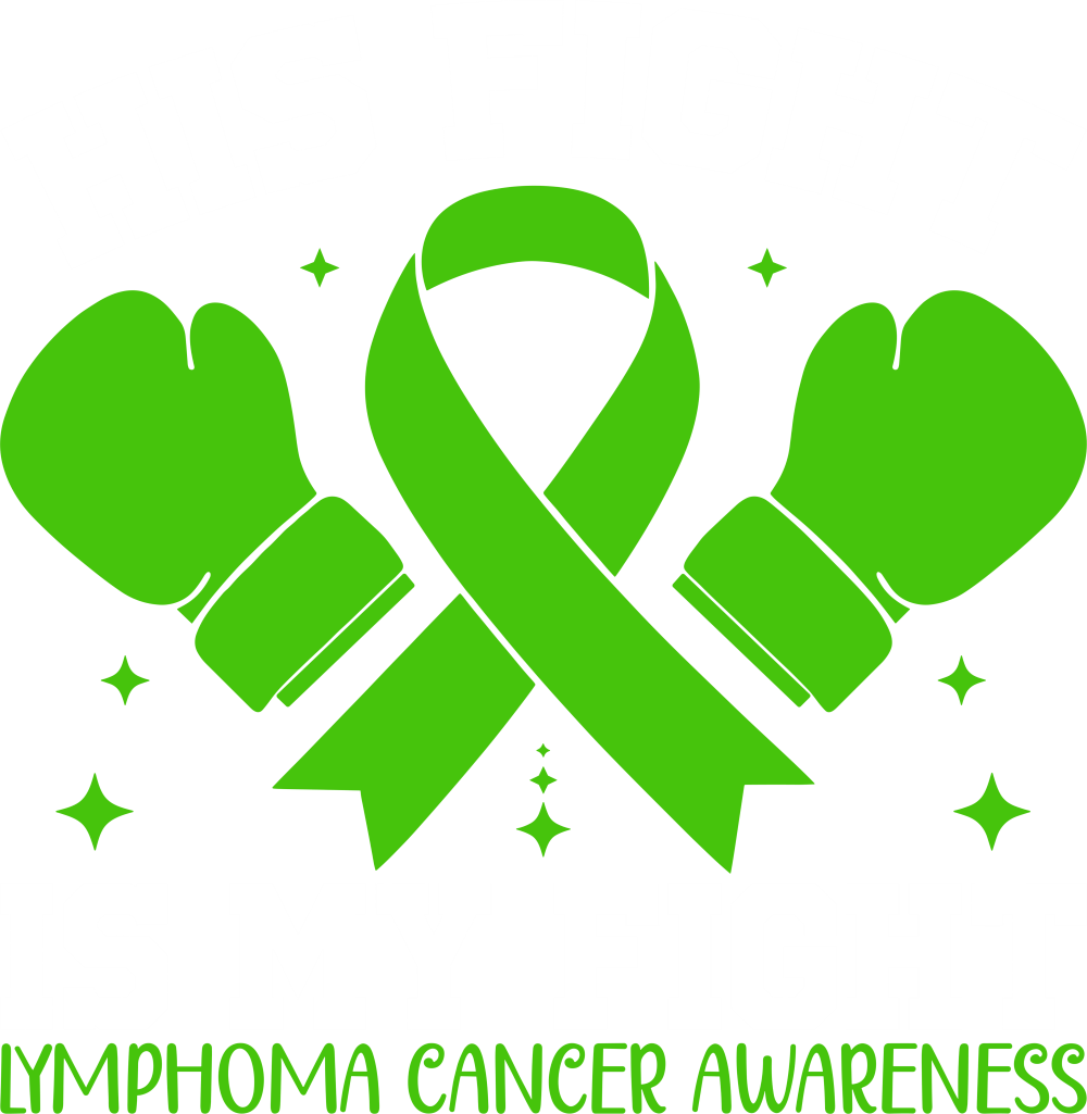 His Fight Is My Fight - Lymphoma DTF Transfers