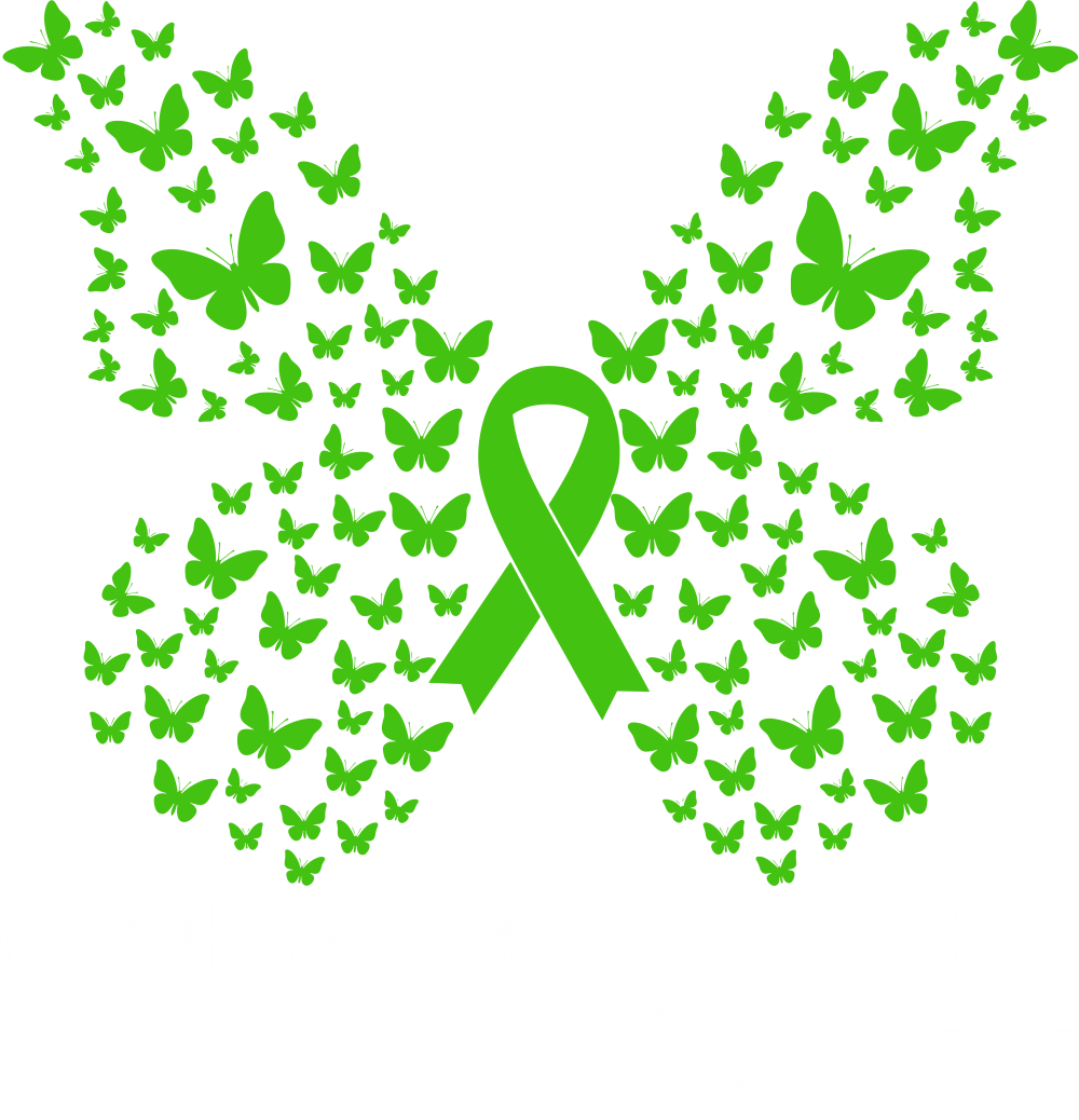 Lymphoma Cancer Awareness, Butterfly - Lymphoma DTF Transfers