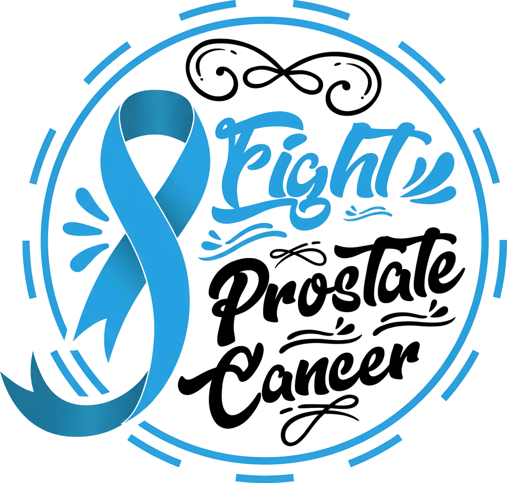 Fight Prostate Cancer - Prostate Cancer DTF Transfers