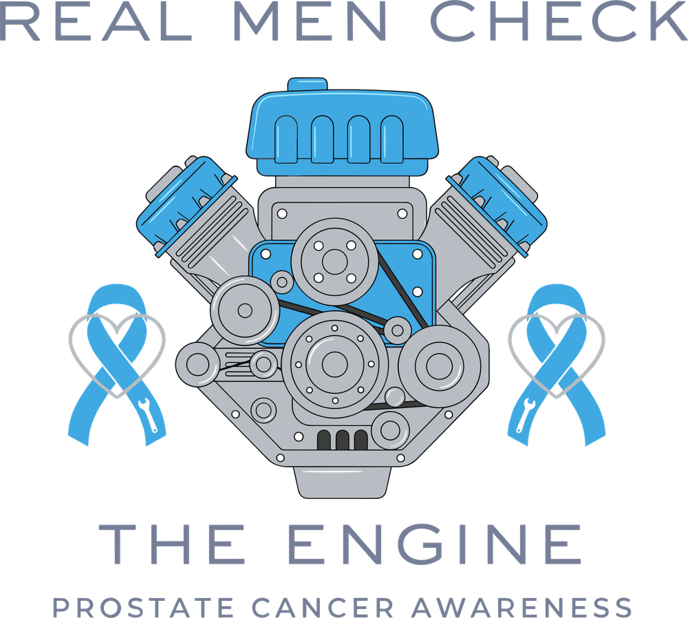 Real Men Check The Engine - Prostate Cancer DTF Transfers