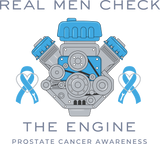 Real Men Check The Engine - Prostate Cancer DTF Transfers