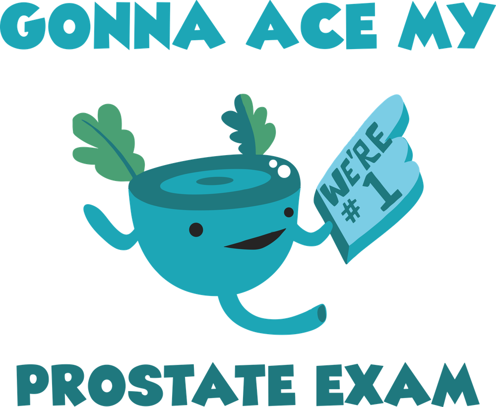 Gonna Ace My Prostate Exam - Prostate Cancer DTF Transfers