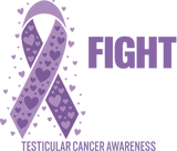 His Fight Is My Fight B&W - Testicular Cancer DTF Transfers