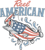 Reel American - Fishing DTF Transfers