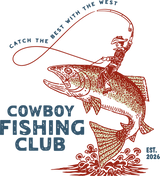 Cowboy Fishing Club - Fishing DTF Transfers