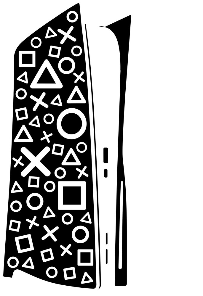 Triangle, Circle, Cross, Square - Video Games DTF Transfers