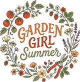 Garden Girl Summer - Gardening DTF Transfers