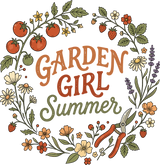 Garden Girl Summer - Gardening DTF Transfers