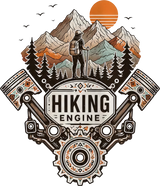 Hiking Engine - Hiking DTF Transfers