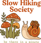 Slow Hiking Society - Hiking DTF Transfers