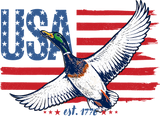 USA, Mallard Duck - Hunting DTF Transfers