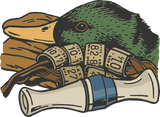 Mallard Duck, Whistle Lure - Hunting DTF Transfers