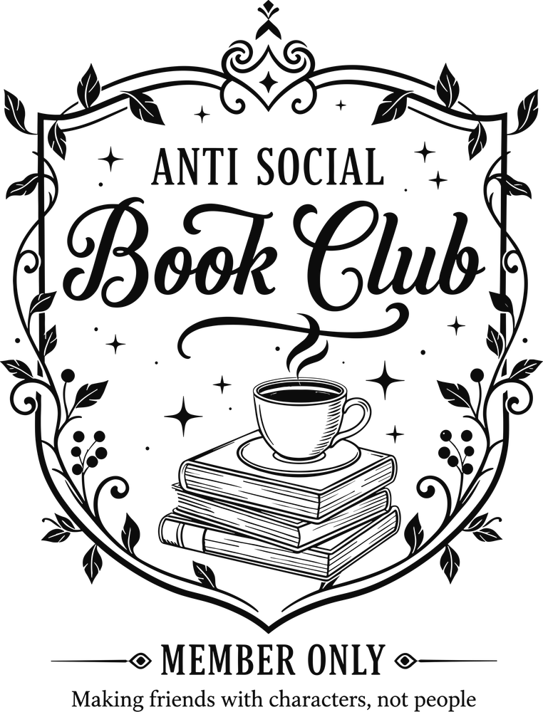 Anti Social Book Club, Member Only - Reading DTF Transfers