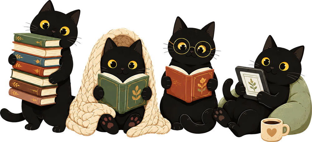 Black Cats Reading - Reading DTF Transfers