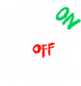 Music On World Off - Music DTF Transfers