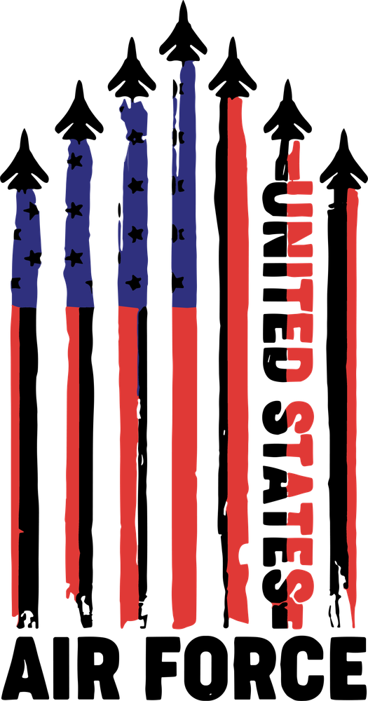 United States Air Force - Air Force DTF Transfers