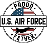 Proud U.S. Air Force Father - Air Force DTF Transfers