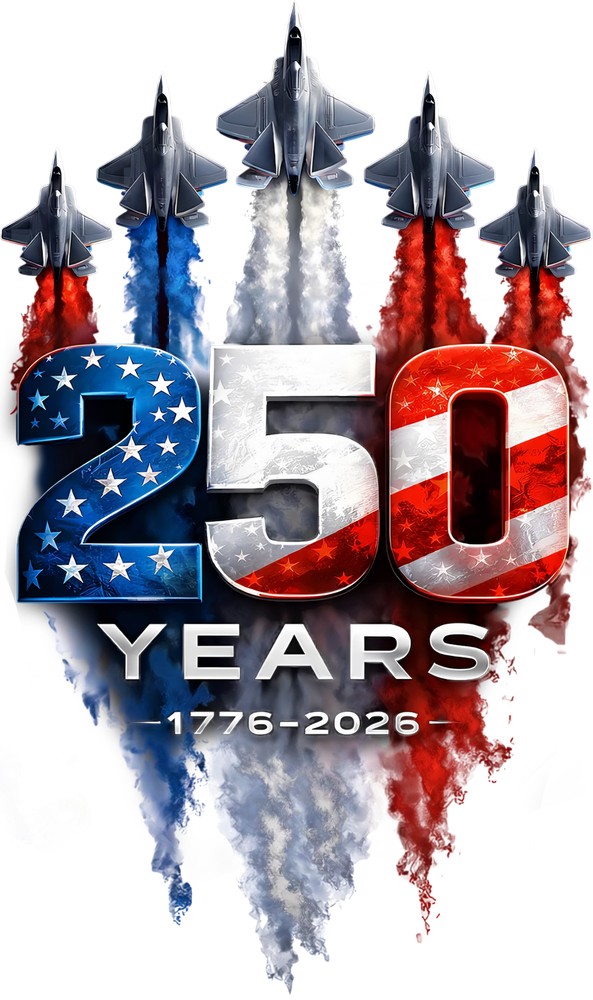 250 Years, 1776-2026 - Air Force DTF Transfers