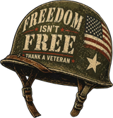 Freedom Isn't Free, Thank A Veteran - Army DTF Transfers