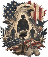 Eagle, Soldiers - Army DTF Transfers