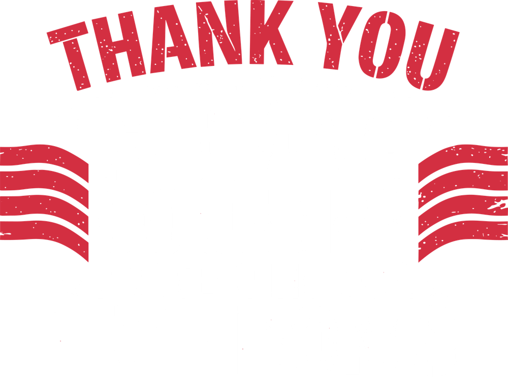Thank You For Protecting Our Freedoms - Army DTF Transfers