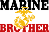 Marine Brother - Marines DTF Transfers
