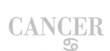 Cancer Qualities, Gray, Horizontal - Zodiacs & Horoscopes DTF Transfers