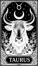 Taurus Tarot Card - Zodiacs & Horoscopes DTF Transfers