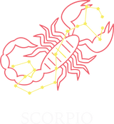 Scorpio Pink Constellation - Zodiacs & Horoscopes DTF Transfers