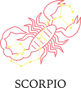 Scorpio Pink Constellation - Zodiacs & Horoscopes DTF Transfers